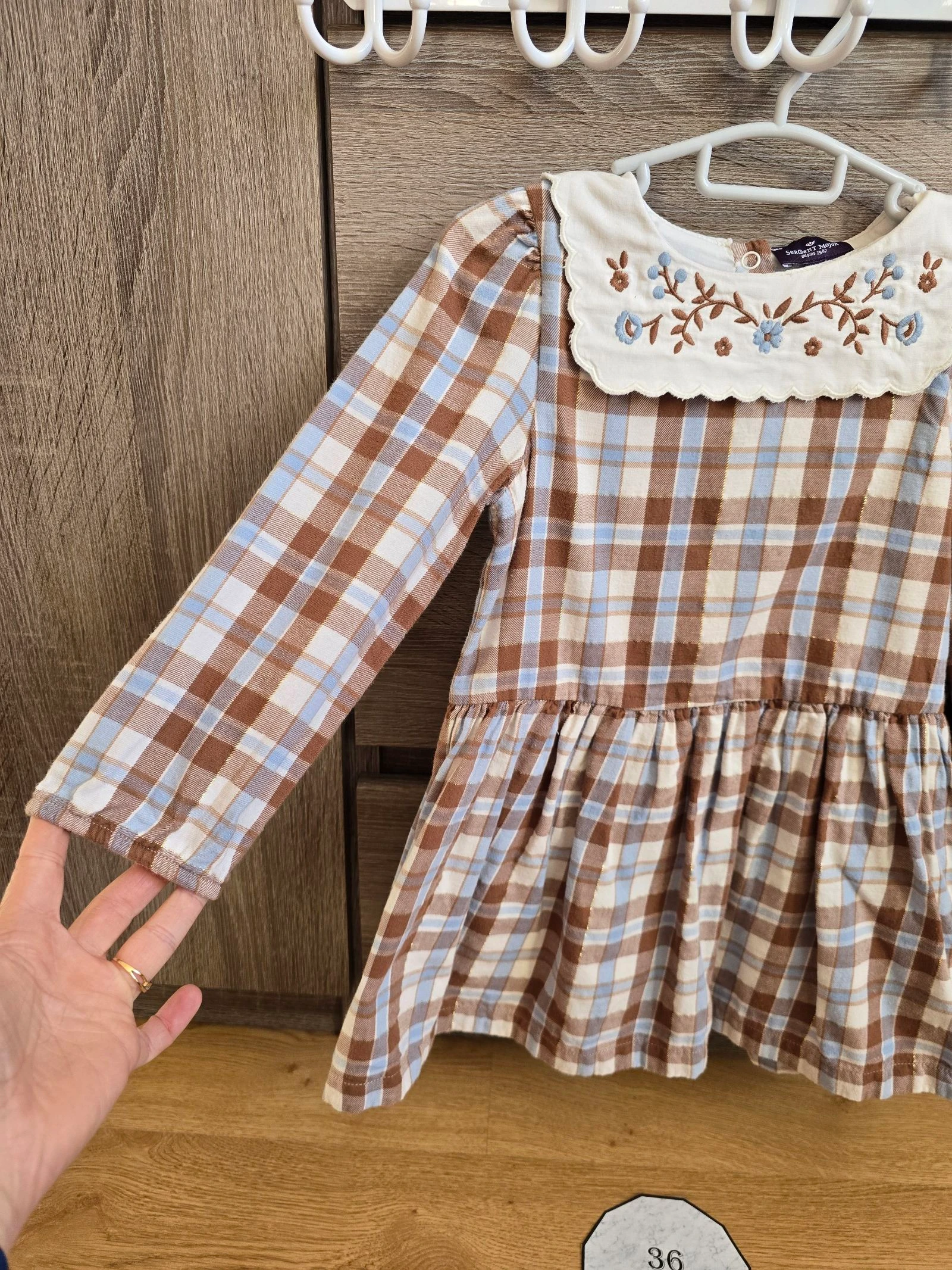 Vestido para Bebê - Vestido + Colete - Sergent Major - 36 meses 92 cm – photo 3